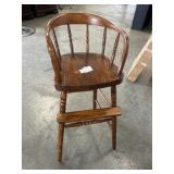 Wooden High-Chair