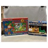 Vintage Fisher-Price Rodeo Rig, Floor Puzzle