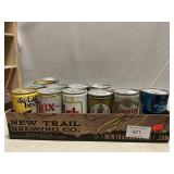 (24) Vintage Steel Beer Cans