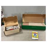 Box With Bowman Baseball Cards, 1991 Fleer Ultra