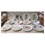 (12) Assorted Collector Plates