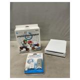 Nintendo Wii Console, Mariokart, Battery Kit