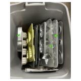Storage Tote Full Of Cake/Muffin & Candy Molds