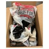 Box Lot Full Of Model Train Track, Switches,