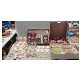 Assortment Of Christmas Ornaments, Decorations &