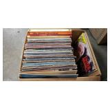 Box Of (75) Assorted Albums / Records