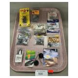 Fishing Blades, Sinkers, Jigs, Barrel Swivels