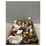 Lefton & Assorted Vintage Figurines