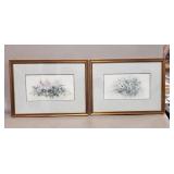 (2) Framed Prints (15.5"×11.5")