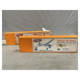 (2) Peanut Scale Rubber-Powered Balsa & Tissue