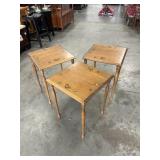 (3) Matching Side Tables