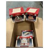 Box Lot With Lemax Dickensvale Porcelain