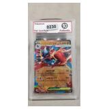 (1) Graded Pokémon Card