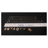 Tray Of Assorted 10K & 14K Gold Jewelry