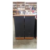 (2) Fisher Stereo Speakers (12"×11"×34")