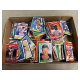 Tray Lot Of Assorted Baseball Cards