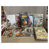 (21) Assorted Comic Books, NOS Teen Titans Figure
