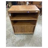 Pressed Wood Cabinet on Wheels