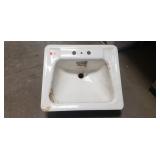 (1) American-Standard Cast Iron Enameled Sink