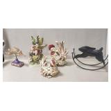 Tray Lot Of Assorted Decorative Figurines