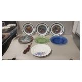 (5) Assorted Collector Plates, (2) Additional