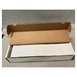 Box Of Assorted Topps Baseball Cards