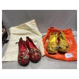 (2) Pair Socofly Handmade Leather Loafers,