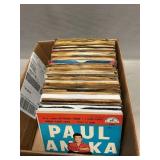 Box Of Vintage 45 Records