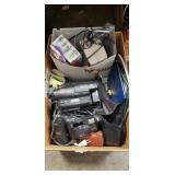 Box Lot Of Assorted Electronics Including Nikon