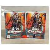 (2) Boxes Of Topps 2024/25 NBA Chrome Cards