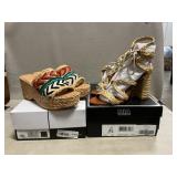 Mia Wraparound Raffia Sandal, Dolce Vita Wedge