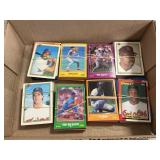 Tray Lot Of Assorted Baseball Cards