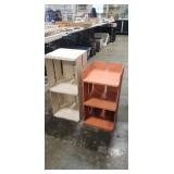 (2) Wooden Crates/Plant Stands (12"×12"×22"