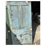 Vtg Wooden Door