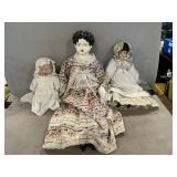 China/Porcelain Head Dolls