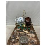 Arrowhead Acrylic Napkin Rings, Trinket Box,