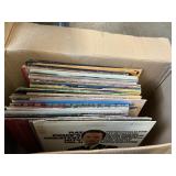 Box With (44) Vintage Vinyl Albums