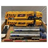 (2) 1986 Hot Wheels Car Transporters, (2) Sunoco