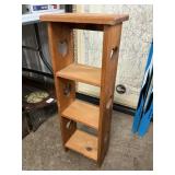 Wooden Shelf, 30" High