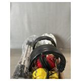 (3) NASCAR Headphones, New Glue Gun, Small Tripod