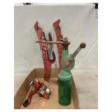 Powder Measure, Ngage Fishing Reel, Truck Rifle