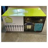 New HGTV 8 Pc. Solar Pathway Light Set