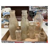 Milk Bottles, Vintage Bottles