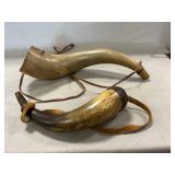 (2) Powder Horns