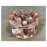 Mexican "Circle Of Friends" Terracotta