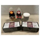 (2) Boxes Of .50 In-Line Pellets, Asst. Sabots,