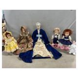 Jack & Jill Vinyl Dolls, Porcelain Dolls
