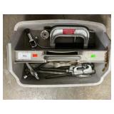 Plastic Caddy With Auto Mechanic