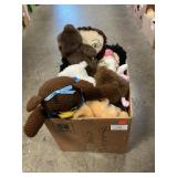 Box Lot With Sock Monkey, Stuffed Animals, Ty