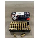 (50) Rounds Of Fiocchi 9mm Luger Ammo